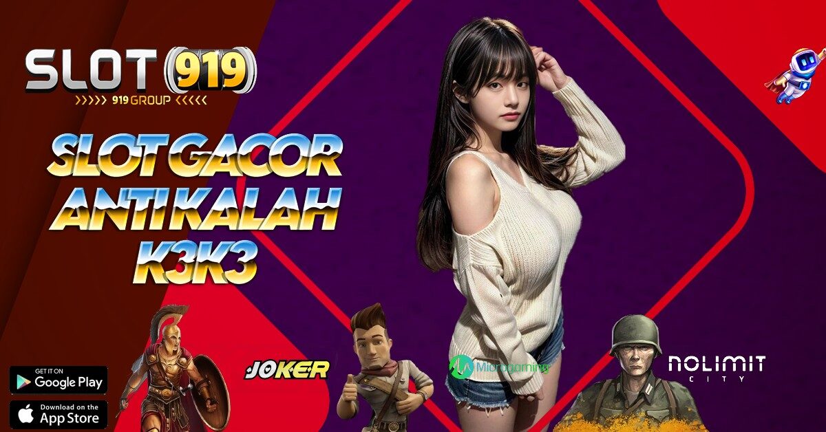 BANDAR JUDI SLOT ONLINE TERPERCAYA K3 K3