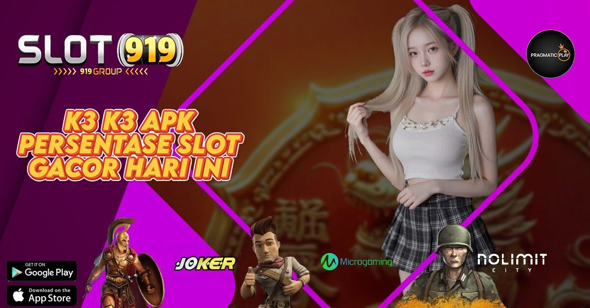 JUDI SLOT DEPOSIT PAKAI DANA K3 K3 APK